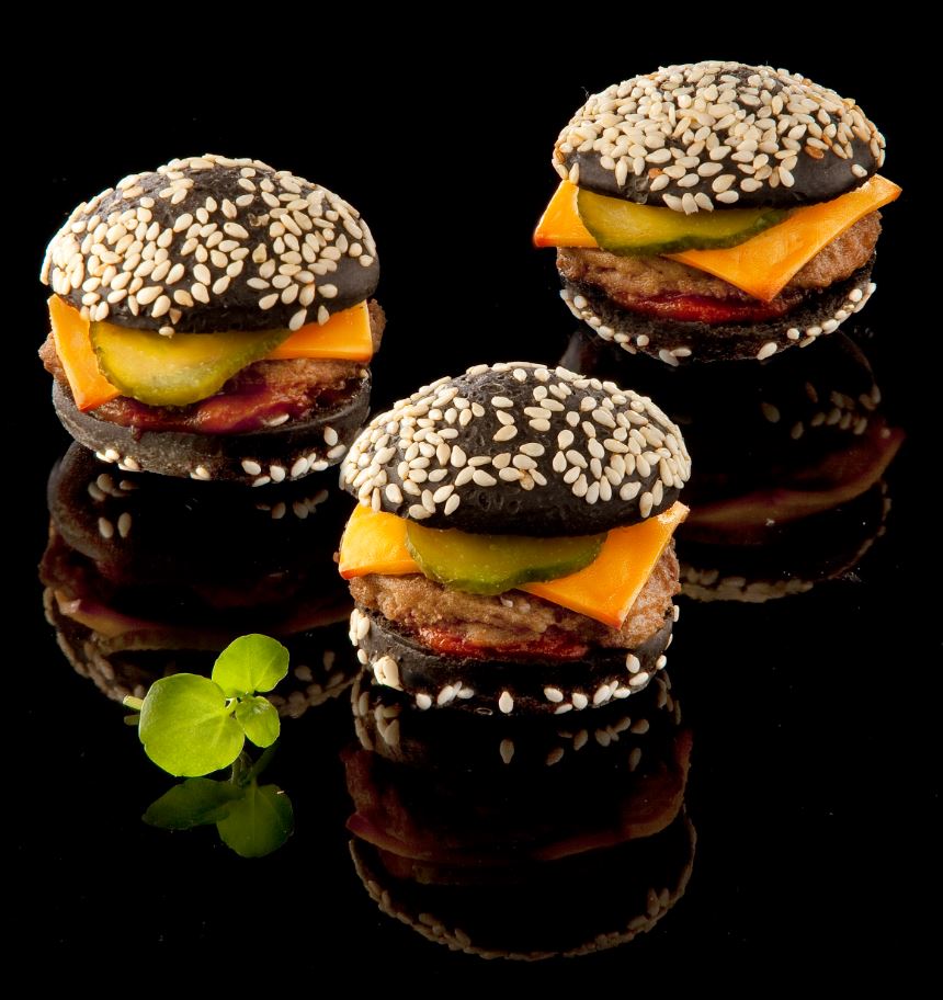 Mini black burger Charolais 48st
