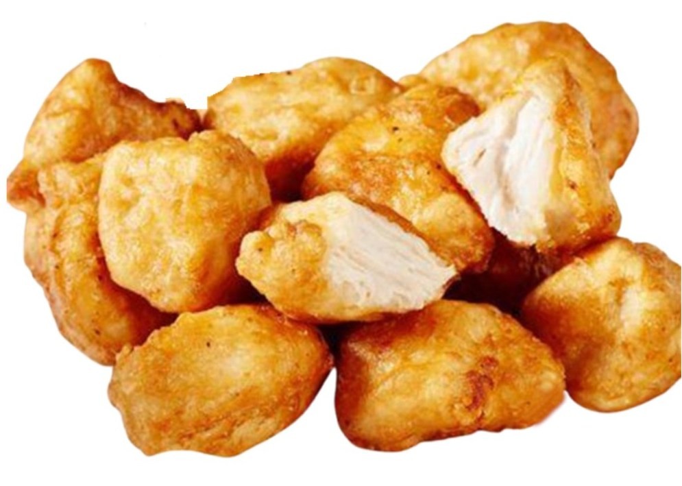 54245 - Krokante handgesneden kipfiletblokjes 1kg halal