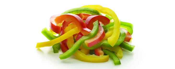 Paprika Strips Gemengd 2.5kg