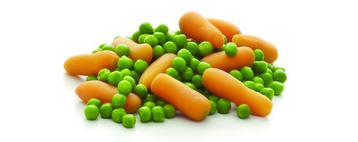Erwten zeer fijn & JONGE wortels 2.5kg