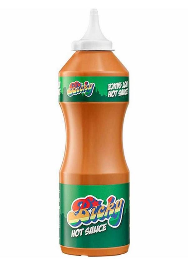 Bicky Hot saus bruine tube 840ml