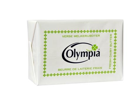 Boter blok Olympia (311) 5kg ongezouten VERS