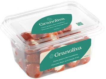 Zoete pepers roomkaas 700g VERS Gran Tapas