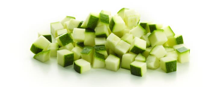 Courgette kubus 2.5kg