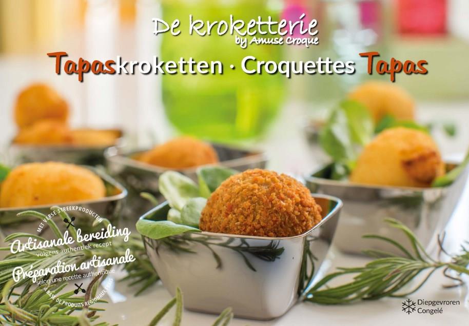 Tapas Kroket Mossel Witte wijn 66x30gr