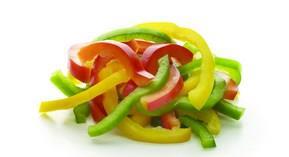 Paprikastrips gemengd  1 kg Pinguin