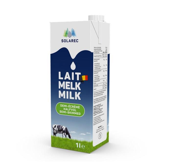 Solarec halfvolle melk 12 x 1L dop