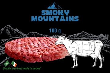 Smoky Mountains hamburger halal 50x100g
