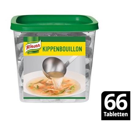 Knorr Kippenbouillon TABLET 66st glutenvrij