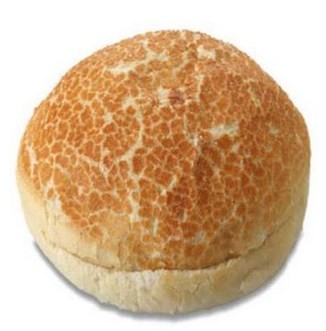 Pastridor (221823) tijger hamburger bun voorgesneden 24x95g