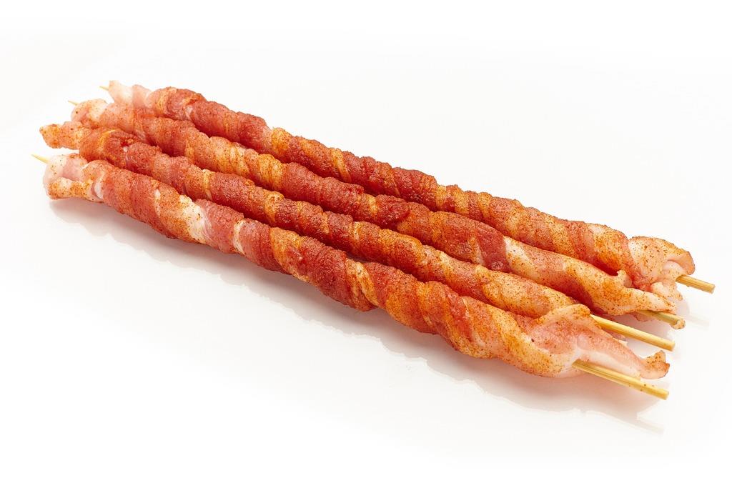 Spekfakkels gekruid 32g/st 1kg BBQ Grillfakkel