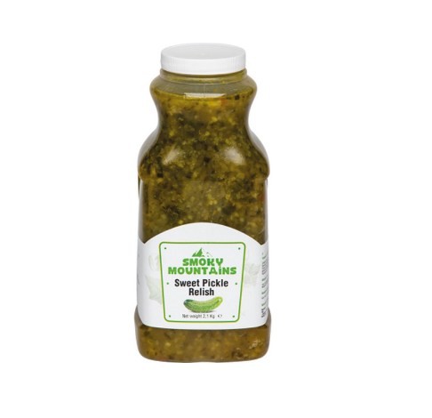 12868 - Smoky Mountains LA76 sweet pickled relish 2.1kg Smoky Mountains LA76 sweet pickled relish 2.1kg