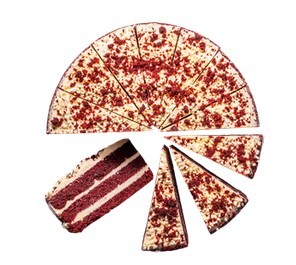 13598 - Cut the Cake rebellious red velvet 14 punt 1,42kg Cut the Cake rebellious red velvet 14 punt 1,42kg