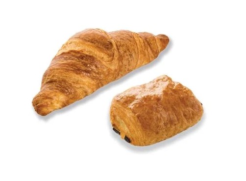 Pastridor mix pack: croissants recht & chocoladebroodjes