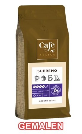 Café Félice supremo gemalen 1kg