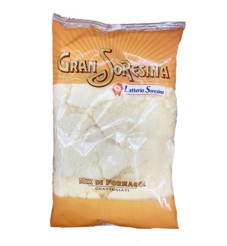 Parmezaanse kaas mix geraspt poeder 1kg