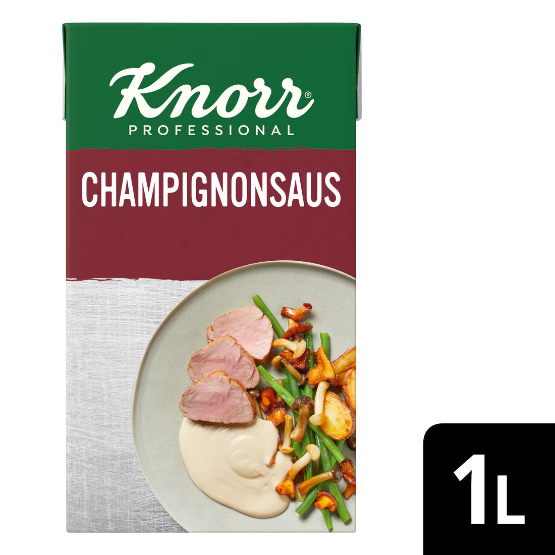 Knorr Garde d'Or champignonsaus met garnituur 1L