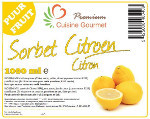 Sorbet Citroen 1L Cuisine Gourmet