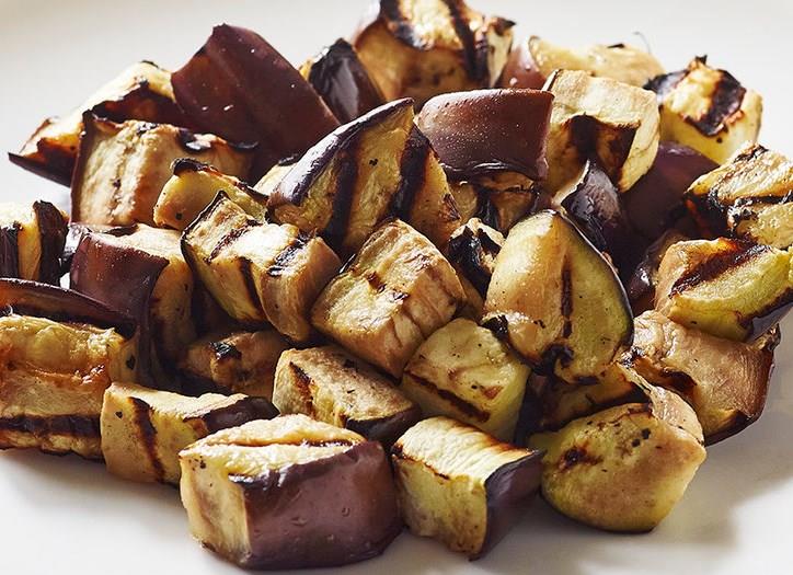 Aubergine kubus gegrild 10kg 20x20