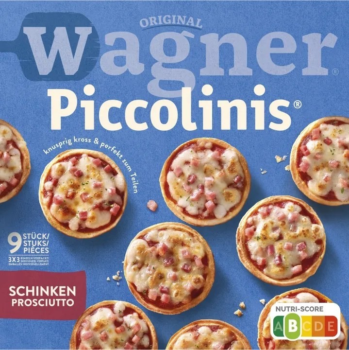 Wagner Piccolinis prosciutto 9x30g