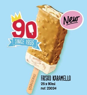 Frisko Karamello 25x90ml