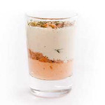 R&R Zalm Zalmtartaar Dille crème Glas