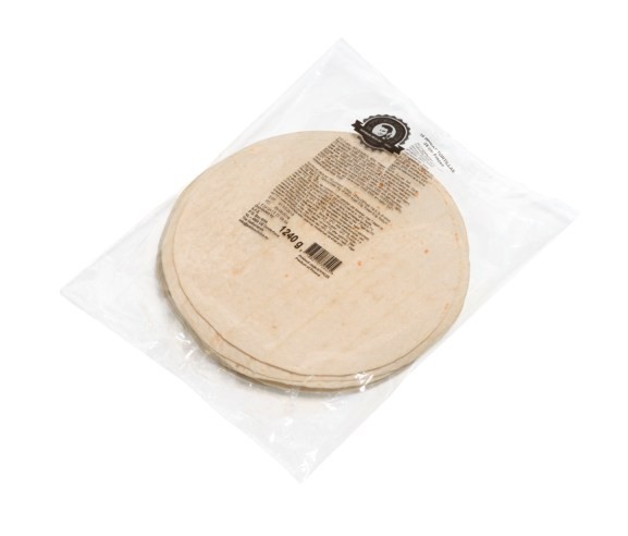 24280 - LA Streetfood (LA504) flour tortilla tarwe 12 cm 48x12st LA Streetfood (LA504) flour tortilla tarwe 12 cm 48x12st