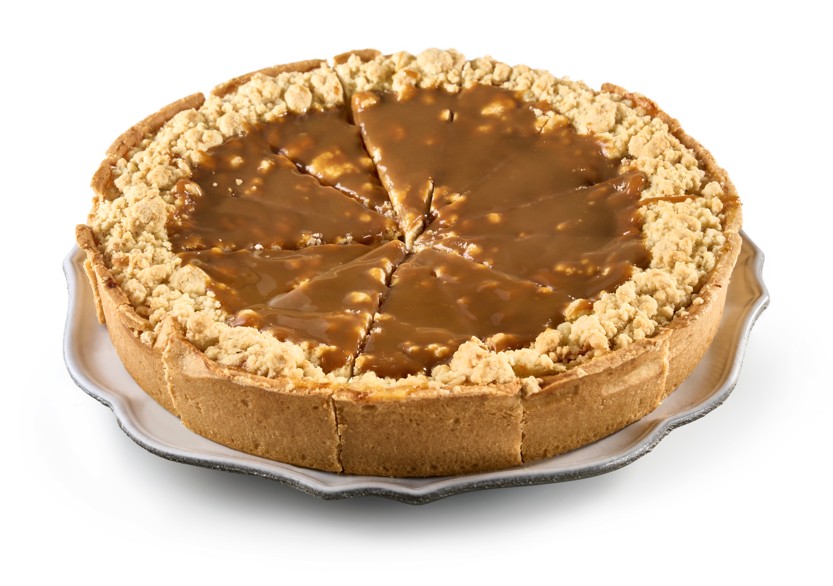 Appel-karameltaart Manzana 12st 1800g voorgesneden