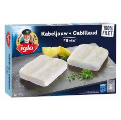 Kabeljauw 400g | 4 filets 6x400g