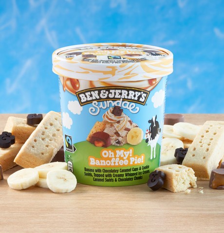 39402 - Ben & Jerry's Sundae On my Banoffee 427 ml Ben & Jerry's Sundae On my Banoffee 427 ml
