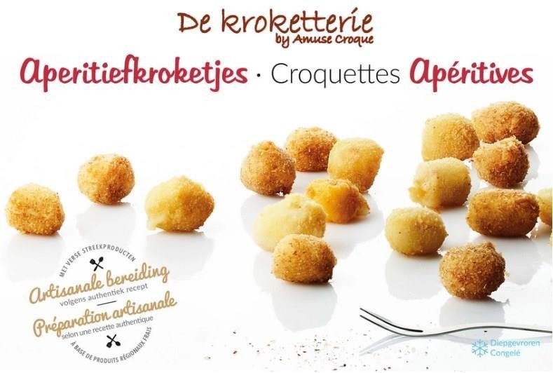 Apero Oven Airfryer Mini Garnaalkroket 40x18g