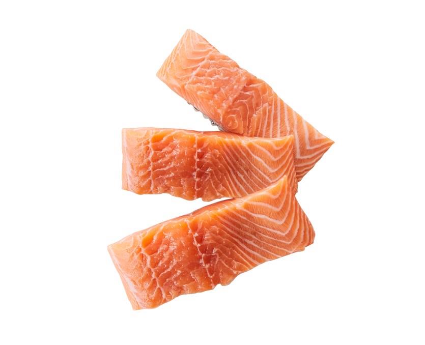 Zalmporties 200g Atlantisch IQF 5kg