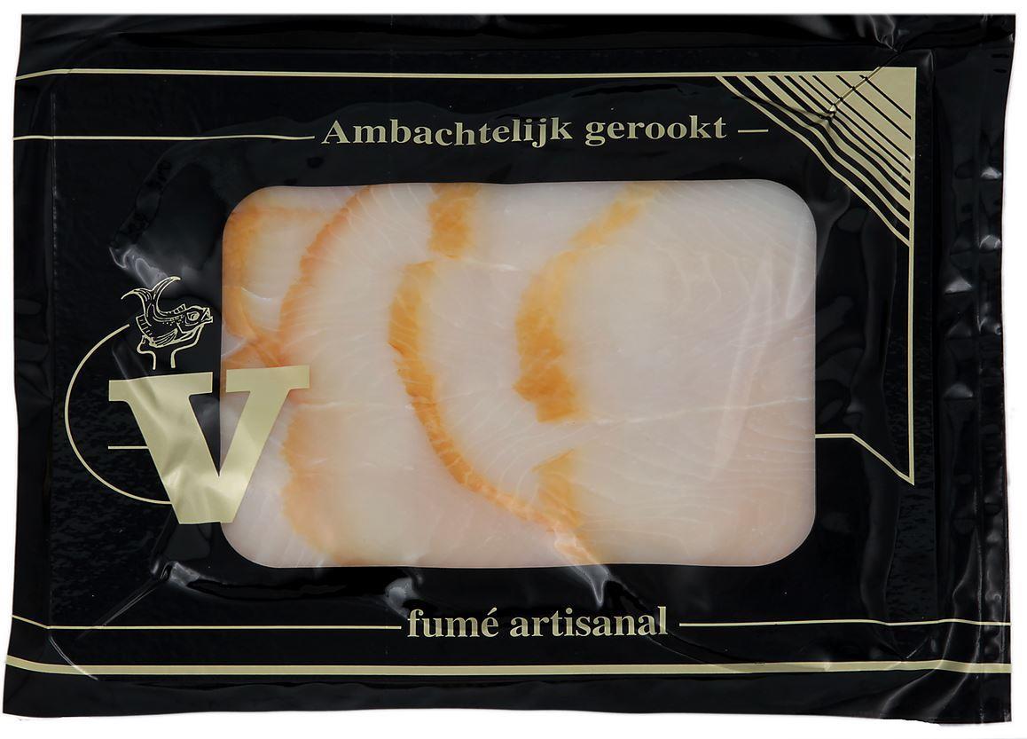 Gerookte heilbot 200g diepvries