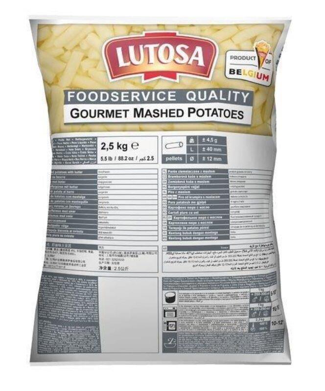 Puree  Gourmande 2.5kg Lutosa Foodservice