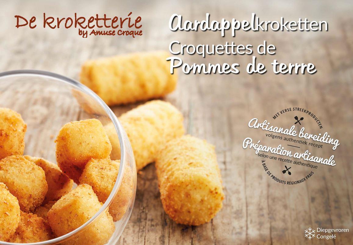 Kroket aardappel 60 x 35gr Amuse