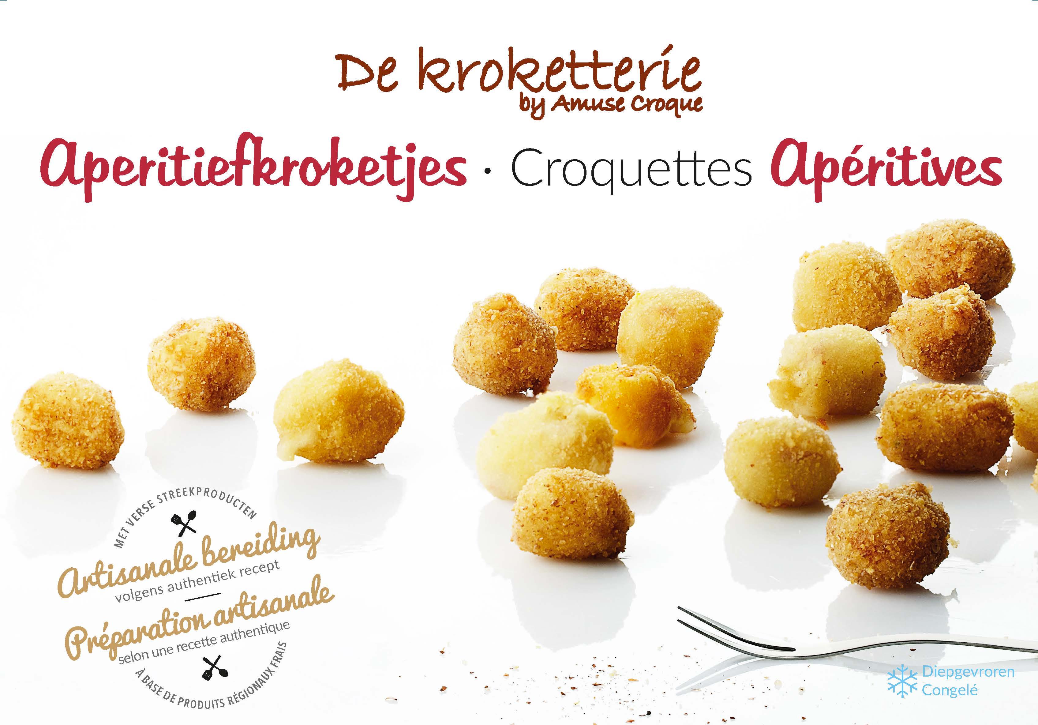 Apero Varkenswangen kroket Amuse