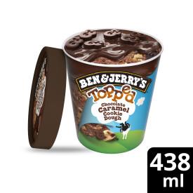 BJ Topped Chocolate Caramel Cookie Dough 438m