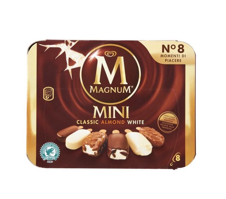 MP Magnum Mini Classic-Almond-White 8x55ml