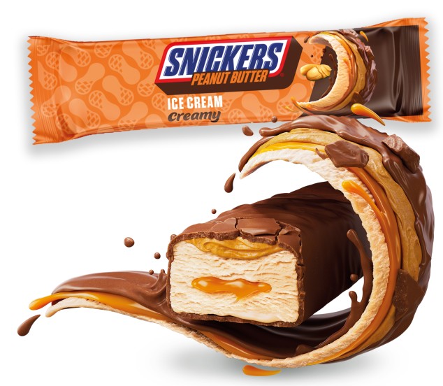 Snickers Creamy Ice Cream Single Extra Bar 53g