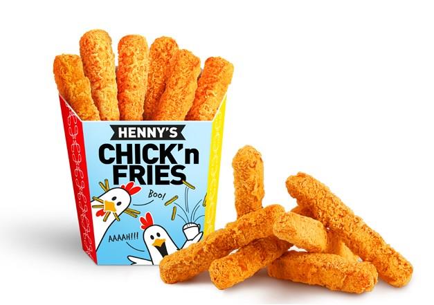 Henny's Chick'n Fries 24 x 6st chicken fingers