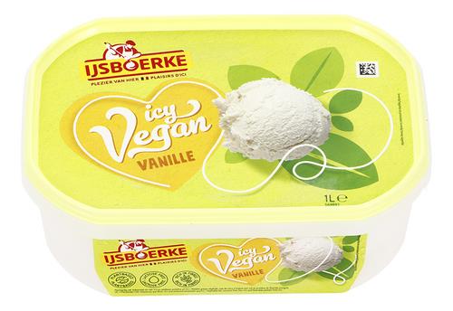 Icy Vegan Vanilla 1000 ml  lactose vrij