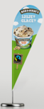 POS Promo BJ beachvlag + voet