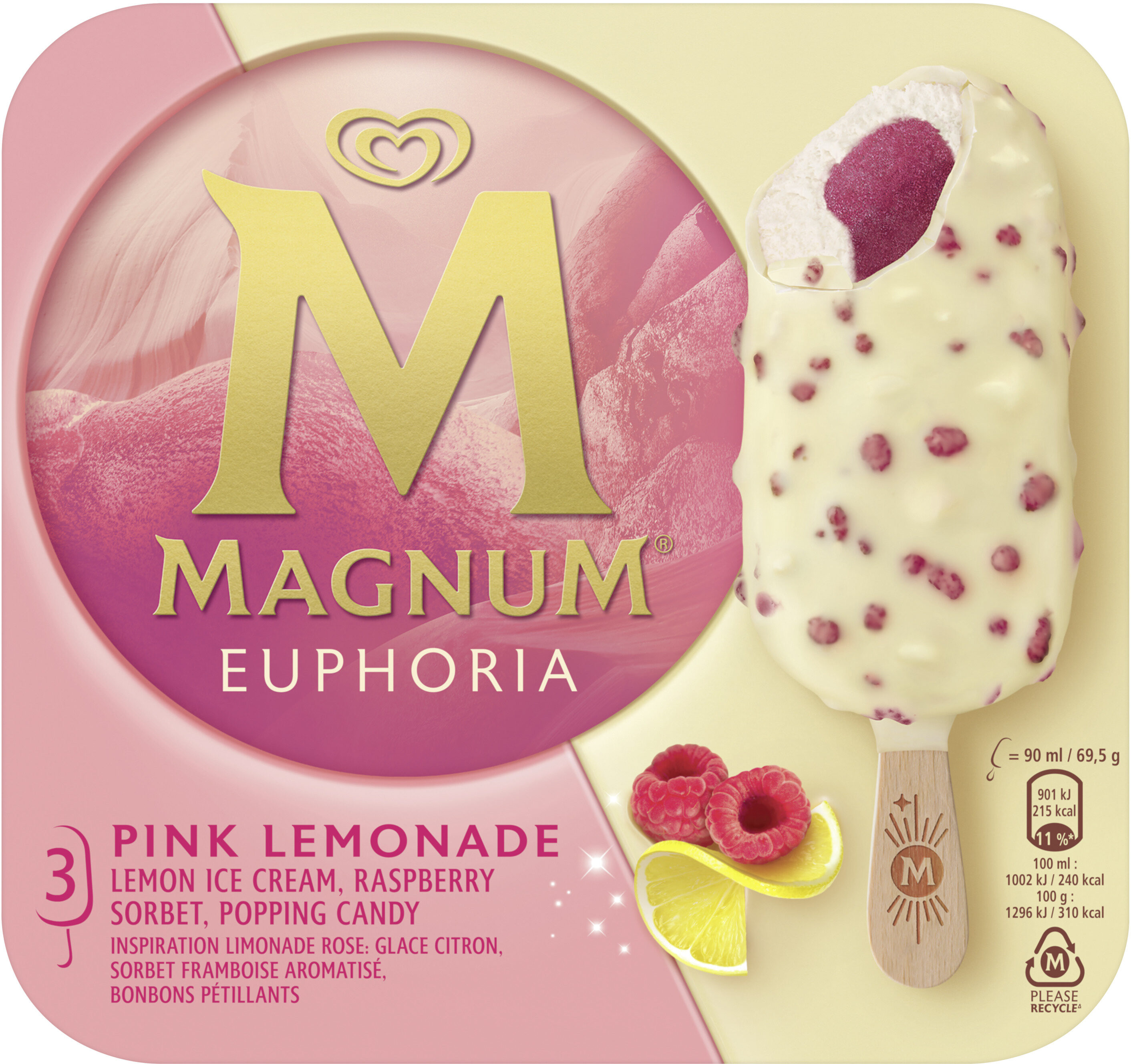 MP Magnum Euphoria 3x90ml NIEUW
