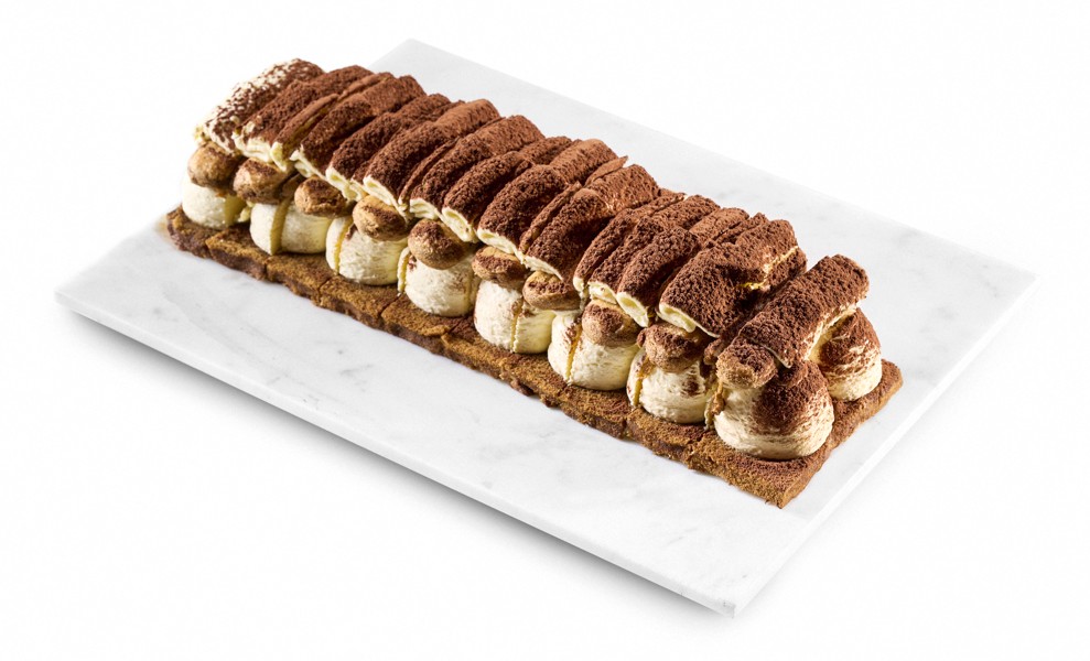 Venetiaanse tiramisu 10p 1250g voorgesneden