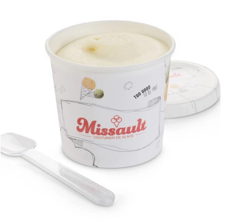 Potje Karton Vanille 12x100ml Missault