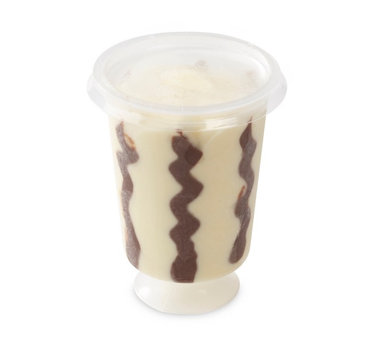 Potje Banaan roomijs met chocolade Swirl 12x120ml