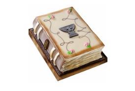 Gesloten boek vanille chocolade 20p