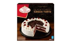 Taart zwarte woud kersen 1.2kg