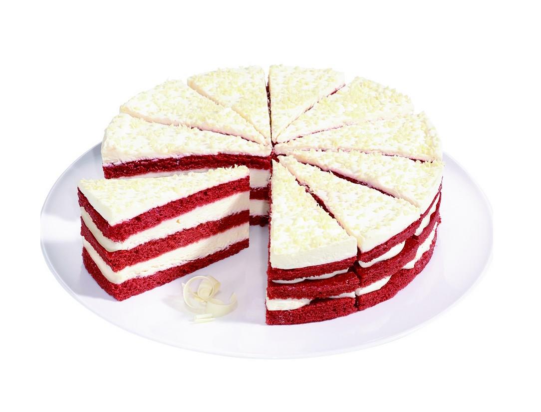 Red velvet cake 14p 1495g Ø26cm