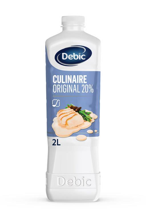 Culinaire Room 20% 2 liter !  DEBIC